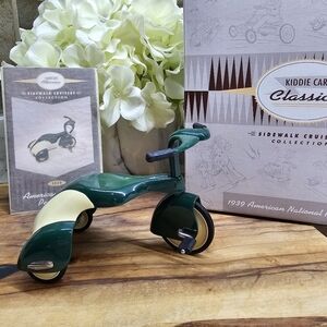 Hallmark Kiddie Sidewalk Cruiser Collection 1939 American National Pedal Bike